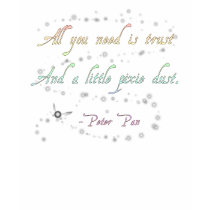 Trust and Pixie Dust Sheer V-neck t-shirts by Tannaidhe Trust and Pixie Dust Sheer V-neck t-shirts
