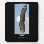 TRUST Bald Eagle Motivational mousepads