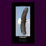 TRUST Bald Eagle Motivational Poster