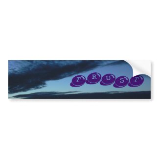 TRUST bumpersticker