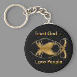 Trust God Keychain keychains