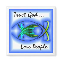 Trust God Magnet