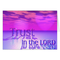 Trust In The Lord cards