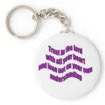 Trust in The Lord Key Chain