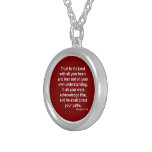 Trust in the Lord Necklace