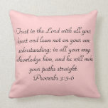 Trust in the Lord Pillow pillows