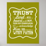 Trust in the Lord -- Poster