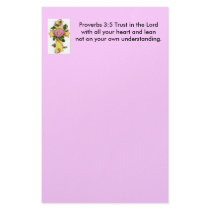 Trust in the Lord stationery