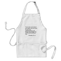 Trust in the Lord with all your heart aprons by bshown Trust in the Lord with all your heart aprons