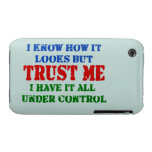 Trust Me -- All Under Control Case-Mate iPhone 3 Case