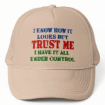 Trust Me - All Under Control hats