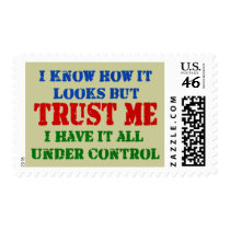 Trust Me - All Under Control Postage