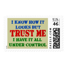 Trust Me - All Under Control Postage