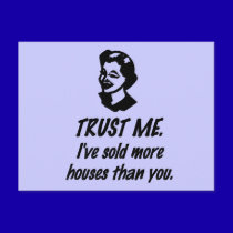 Trust Me - female postcards