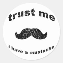 mustache, funny, trust me, vintage, gentlemen, stache, retro, beard, moustache, mustache sticker, man, boss, 80s, sweet, fresh, goofy, great, old, sticker, Sticker with custom graphic design