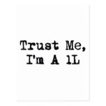 Trust Me, I'm A 1L Post Cards