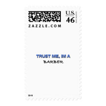Trust Me I'm a Barber Postage