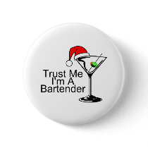 Trust Me Im A Bartender Martini buttons