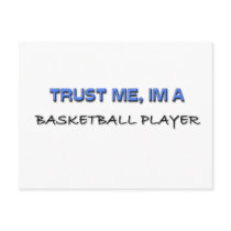 Trust Me I'm a Basketball Player postcards