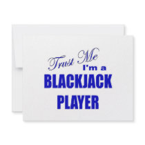 Trust Me I'm a Blackjack Player invitations by bartstshirts Trust Me I'm a Blackjack Player invitations