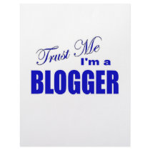Trust Me I'm a Blogger letterhead