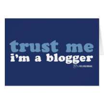 Trust Me, I'm a Blogger (LiveJournal) Card