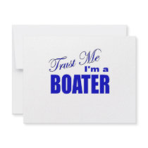 Trust Me I'm a Boater invitations