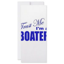 Trust Me I'm a Boater rack cards