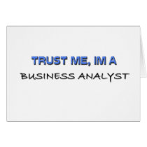 Trust Me I'm a Business Analyst cards by professions Trust Me I'm a Business Analyst cards