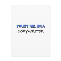 Trust Me I'm a Copywriter postcards
