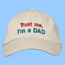 Trust me,I'm a DAD Embroidered Hat embroidered hats