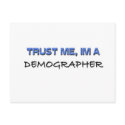Trust Me I'm a Demographer postcards