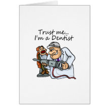 Trust Me Im A Dentist Card