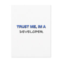 Trust Me I'm a Developer postcards by professions Trust Me I'm a Developer postcards