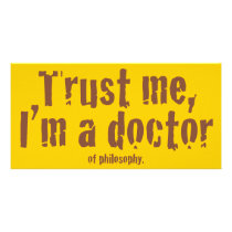Trust me, I'm a doctor... Picture Card