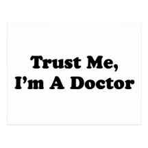 Trust Me, I'm A Doctor Postcard