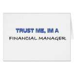 Trust Me I'm a Financial Manager cards