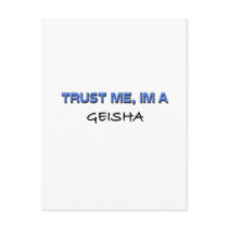 Trust Me I'm a Geisha postcards
