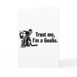 Trust Me Im A Goalie (Hockey) Cards