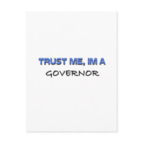 Trust Me I'm a Governor postcards