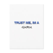 Trust Me I'm a Guru postcards