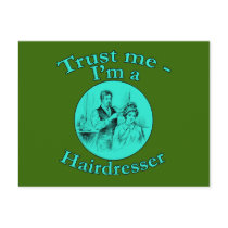 Trust Me I'm a Hairdresser Products postcards by TrustMeFun Trust Me I'm a Hairdresser Products postcards