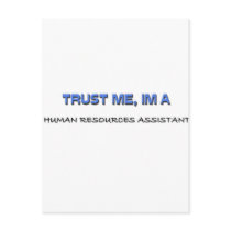 Trust Me I'm a Human Resources Assistant postcards by professions Trust Me I'm a Human Resources Assistant postcards