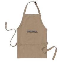 Trust Me I'm a Land Developer aprons by professions Trust Me I'm a Land Developer aprons