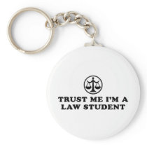 Trust Me I'm A Law Student Keychains
