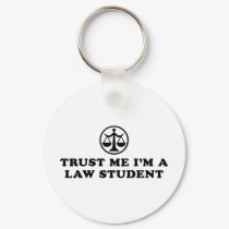 Trust Me I'm A Law Student keychains
