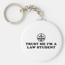 Trust Me I'm A Law Student Keychains