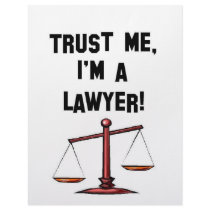 Trust me Im a lawyer Letterhead Design