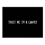 Trust Me. I'm a Lawyer Post Cards