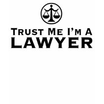 Trust Me I'm a Lawyer t-shirts